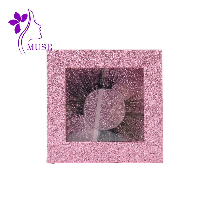 Hot selling 18mm 5d natural lashes faux mink false eyelash with mini suitcase