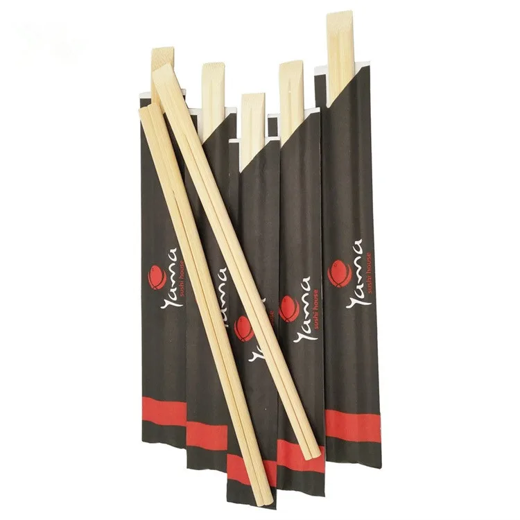 Hashi CIF FOB EXW Price Tensoge Bamboo Japanese Chopsticks Paper Packaging Bamboo Sushi Sticks Hashi