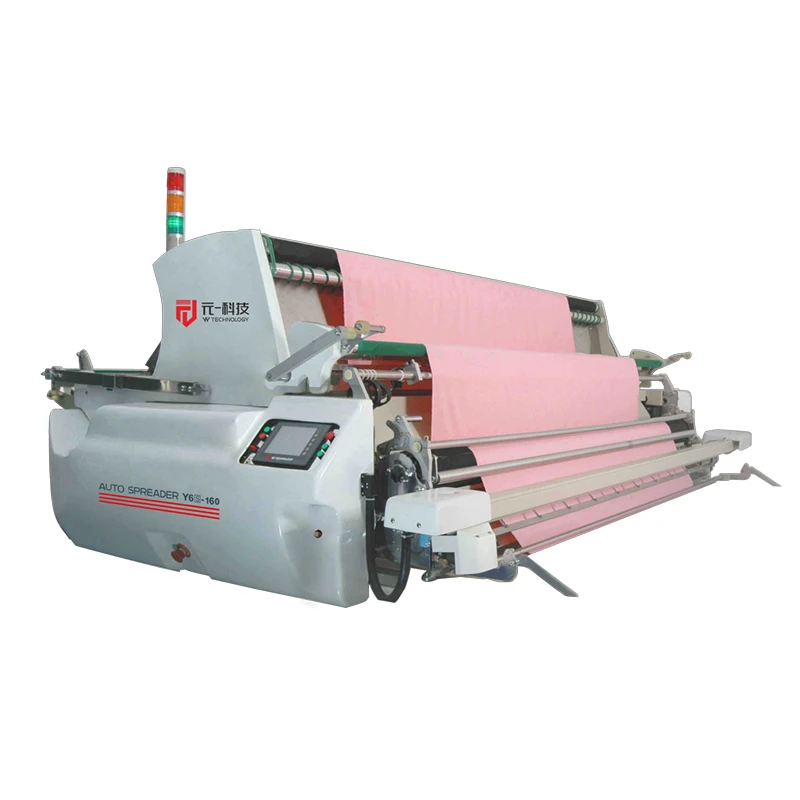 Digital multilayer fabric spreading machine for roll fabric