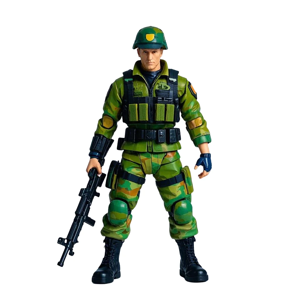Plastic custom action figure soldier toy hot russian force toy set figura hot small painted 1/6 military action figure