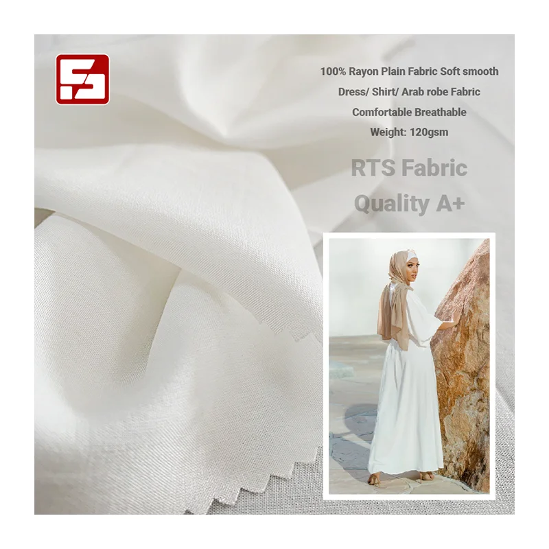 Fabric suppliers 100 rayon materials for dress making Garment textiles woven design 100% rayon woven fabric for rayon dress