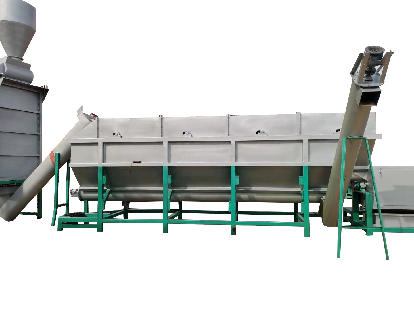 Plastic Washing Machine Plastic Floating Rinsing Tank Plastic Washer Haorui Product