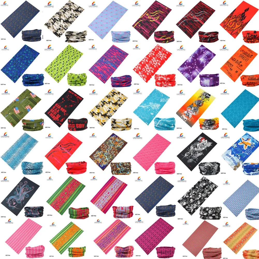 special scarf now 100% polyester blank white bandana with micro fiber