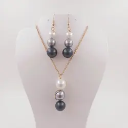 JX126 jewelry set with shell pearl earring custom color Hawaii jewelry wholesale for women and girls