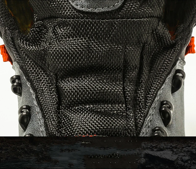 2022 Best Hiking Shoes for Men High Quality Genuine Waterproof Comfortable Microfiber Leather Mountaineering Boots.