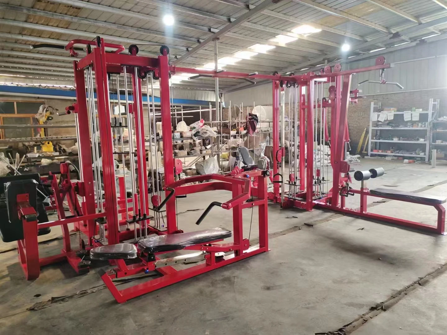 Gym equipment  Multi function Gym Press Multi cable Crossover