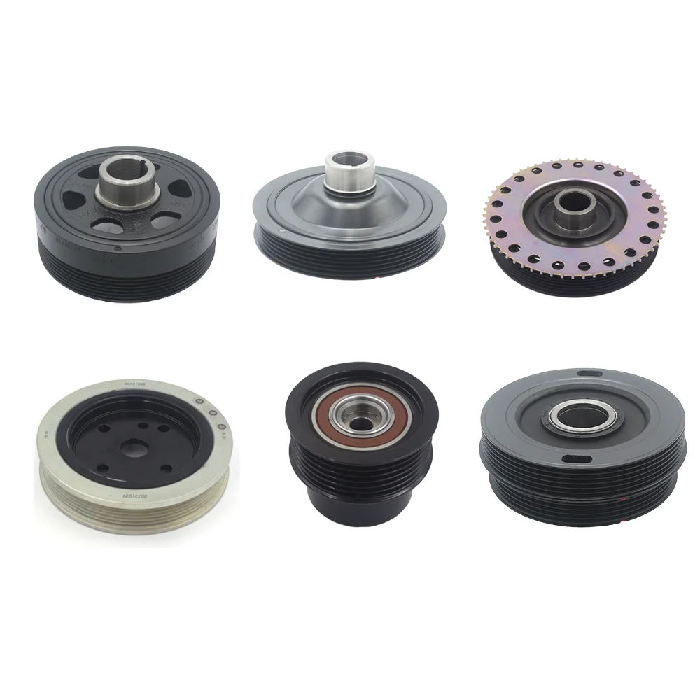 Wholesale  Factory Auto Parts Crankshaft Belt Pulley For Volvo S60 S80 XC60 XC90 For Volvo Benz BMW Audi Part