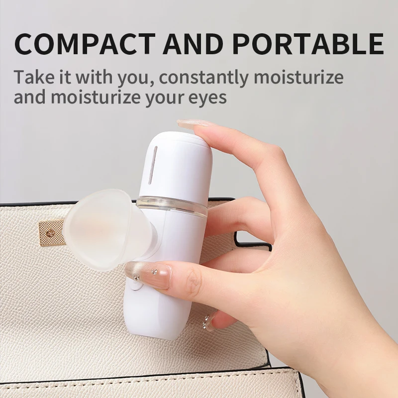 Misting Eye Moisturizer and Massager Soothes Eye Muscles Moisturizes and Nourishes Eye Area Skin