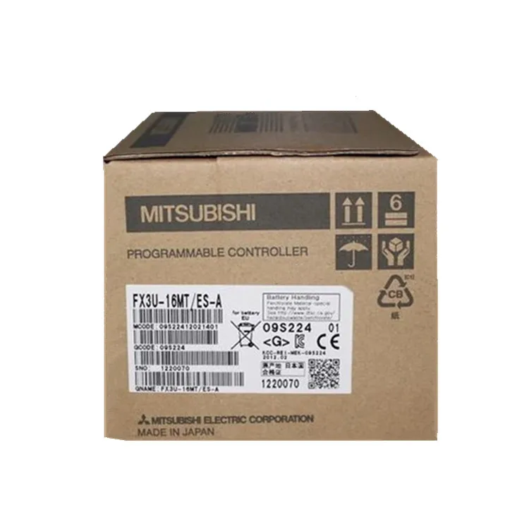 100% new original FX3U-16MT/ES-A mitsubishi plc fx3u