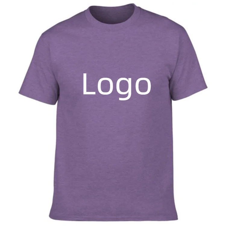 Wholesale Custom Summer German Style 100% Cotton Blank Solid Color Men Short Sleeve Plain Casual T-shirts