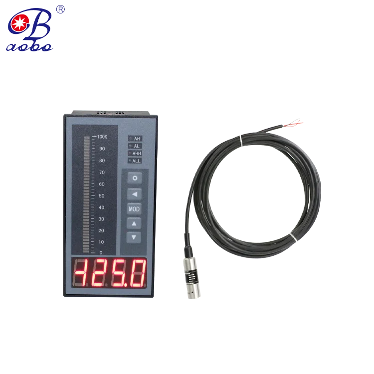 AOBO Level Indicator Water Level Meter Wlm 300 Water Measure 4-20ma Submersible Level Sensors