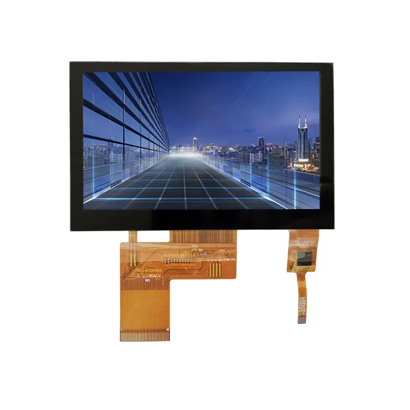 China supplier high quality 4.3 inch Capacitive touch panel tft lcd for consume electronics