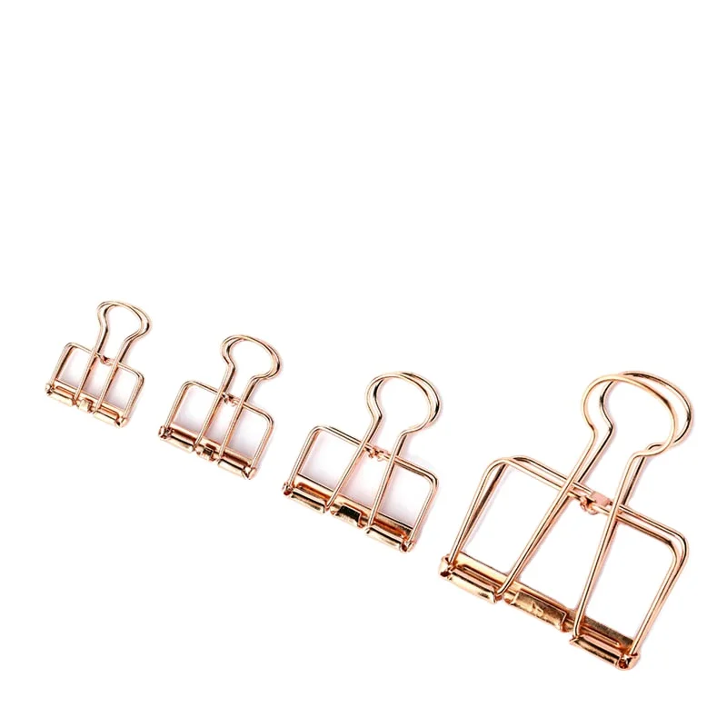 19MM Modern colorful stationery  Photo holder wholesale metal clips skeleton binder clip for  office