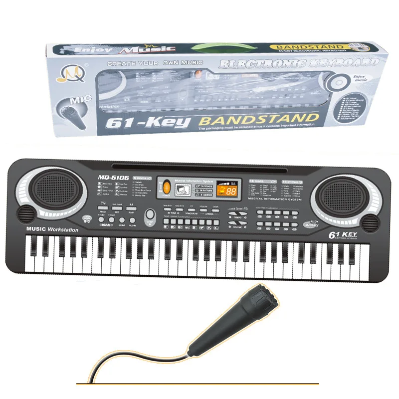 Hot sales piano keyboard 61 keys electronic keyboard musical instrument