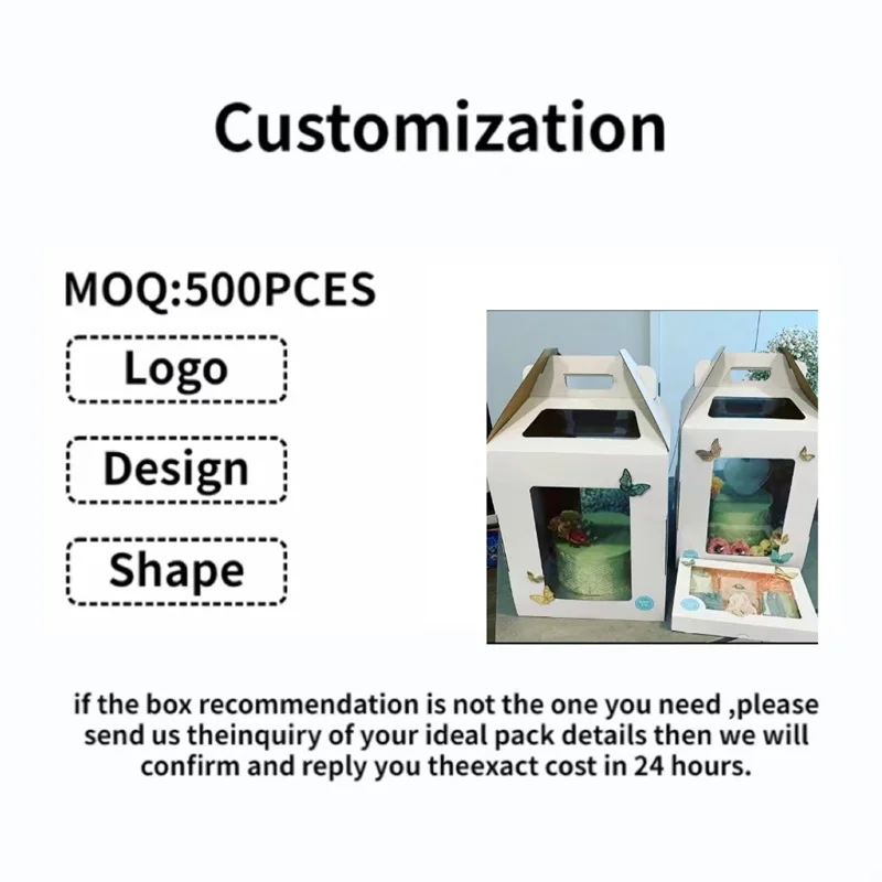 Guest Customizable Print 8 10 Inch 12 14 20 22 24 28 30 33 35 Take Away Pizza Box Paper Board Pizza Packaging Boxes