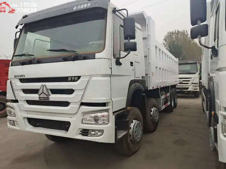 
Second Hand Used 12 Wheel 8X4 Sinotruk 30 cbm Howo 40 ton Dump Tipper Truck 