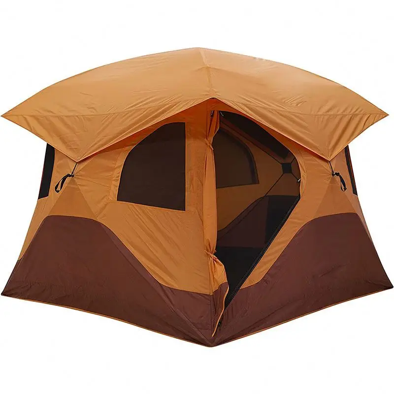 Dream House Outdoor Waterproof Cotton Canvas Family Camping Bell Tent