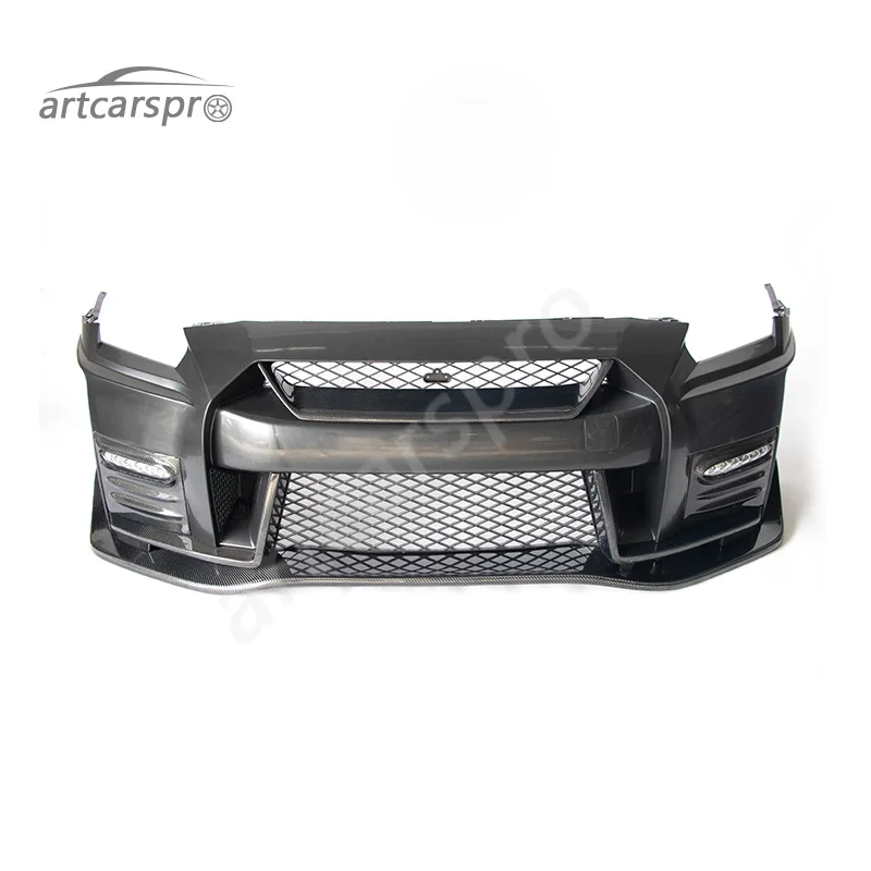Car Accessories Car Parts Car Bumpers NM Style Carbon Fiber + PP Plastic Body Kit For Nissan GT-R 35