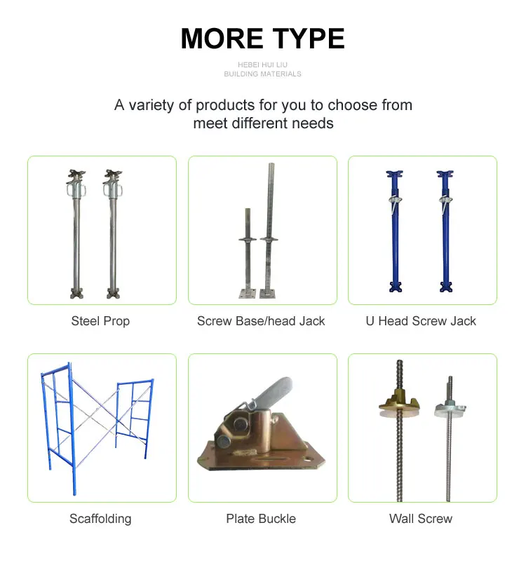 HOTSALE  Steel Prop Q235 Steel Building Material Building Construction Frame Structure Free Sample  Steel Prop
