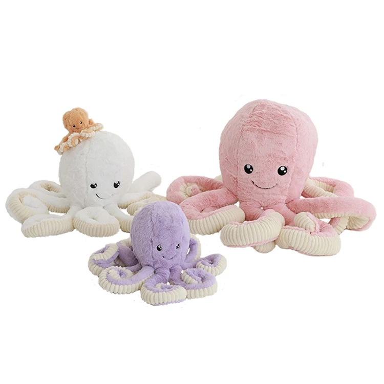 Ins Large Bedroom Octopus Giant Stuffed Animals Pillows Sea Stuffed Baby Soft Toy
