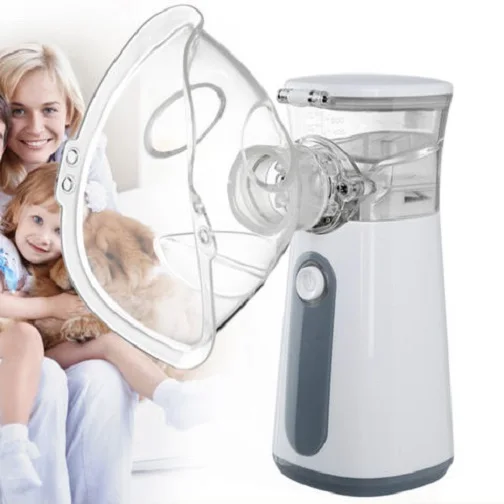 Latest Healthcare Portable Ultrasound Inhaler Mesh Nebulizer Respiratory Problem Medical Equipment