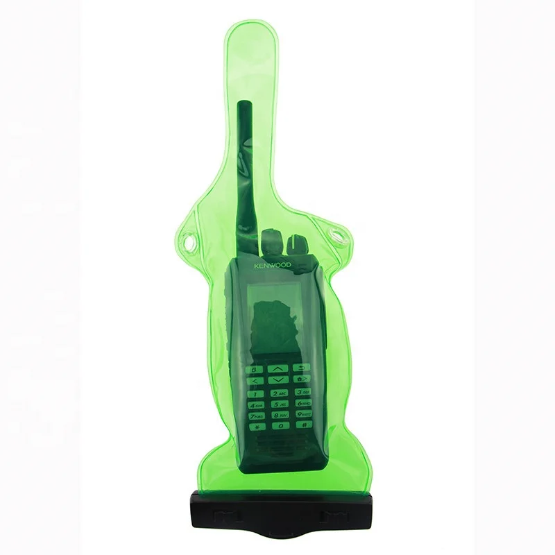 Portable Waterproof Pouch Bag Case for Walkie Talkie UV5R UV82 BF 888S Portable Electronic Equipment Protection Bag with Lanyard