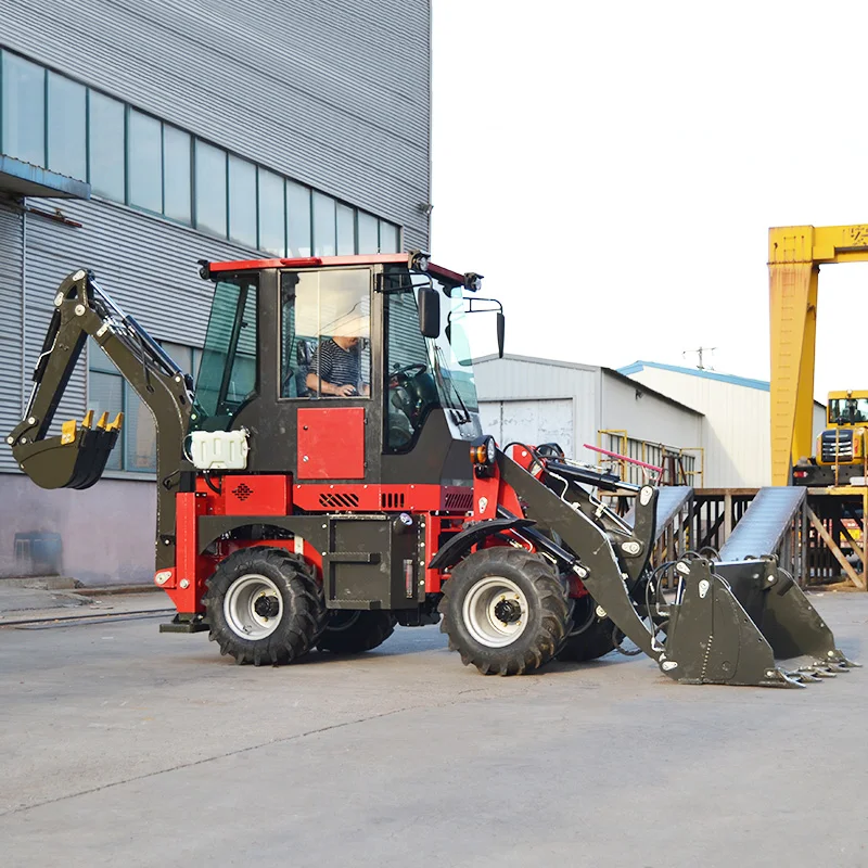 Factory price backhoe loader 4x4 backhoe china loader
