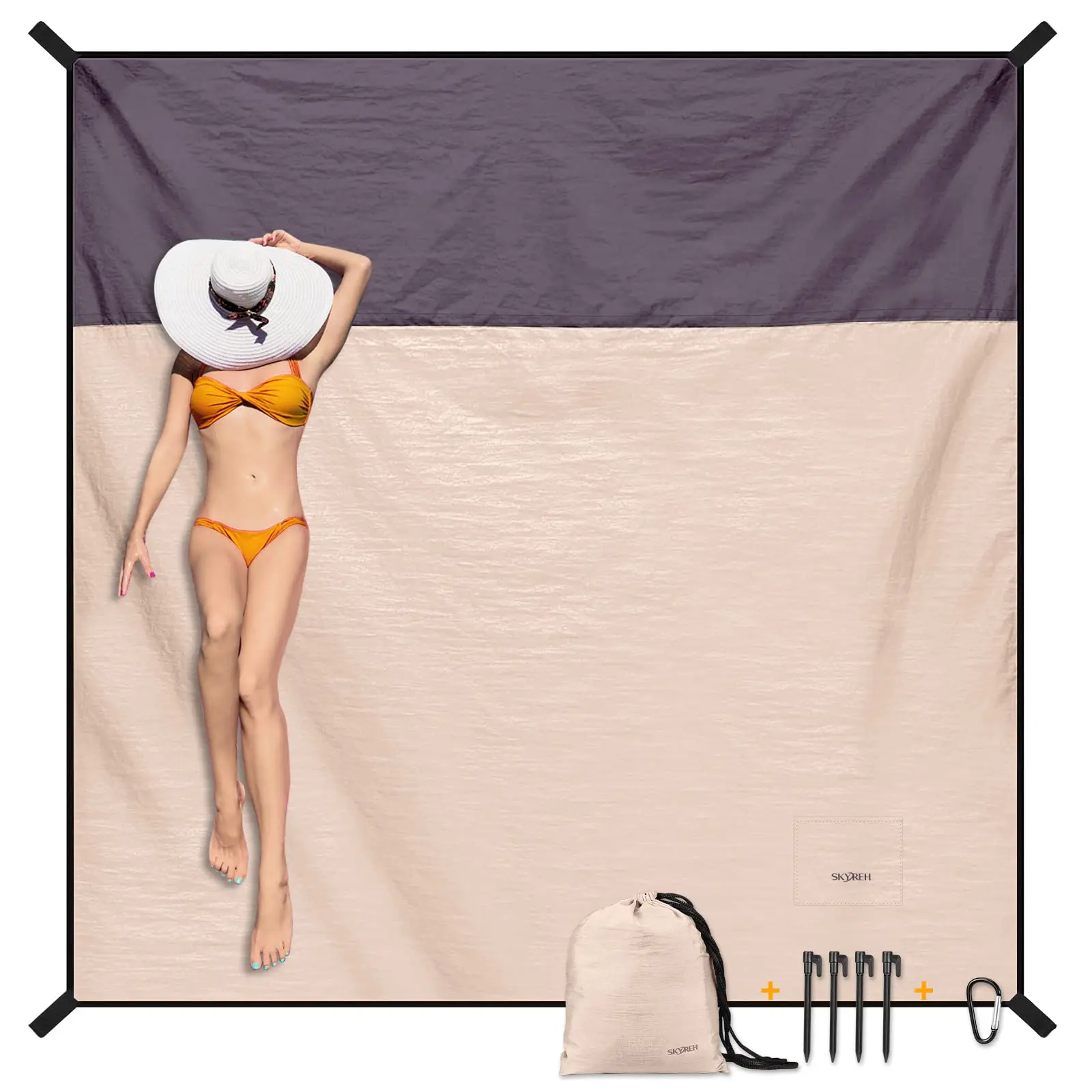 Extra Large Sand Free Blanket Waterproof Sand proof Beach Blanket Beach Mats