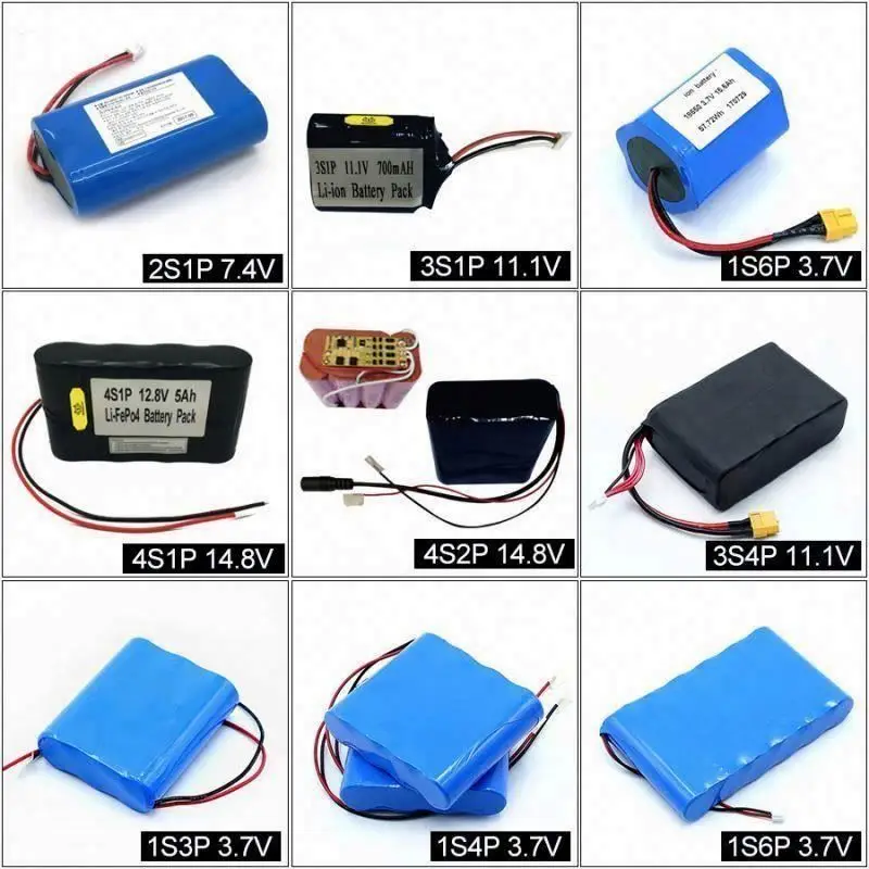 Аккумулятор 22Ah Icr18650 60V 30Ah литион 37V 9900 Mah 18650 батареи 24E Питьевая схема Pcb 48V Lifepo4 с зарядным устройством