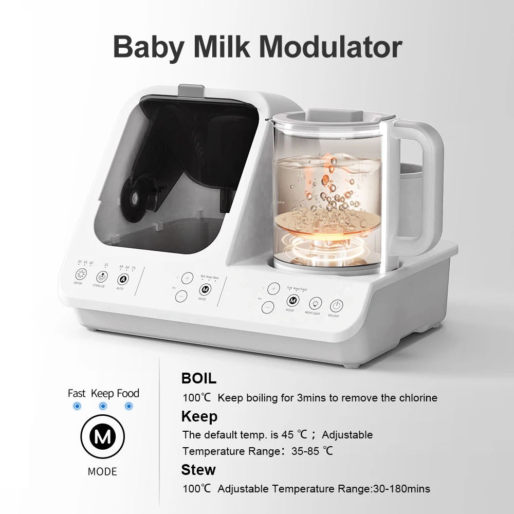 Multifunctional Sterilizer with Bottle Warmer,BPA free