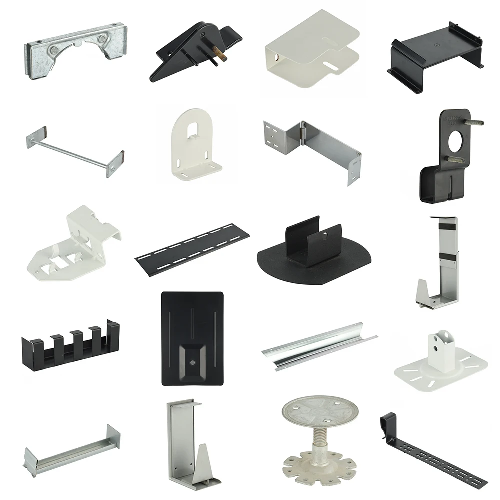 OEM metal stamping Hanger Metal Bracket Sheet Fabrication Accessories with Multi-Position Electroplating metal stamping