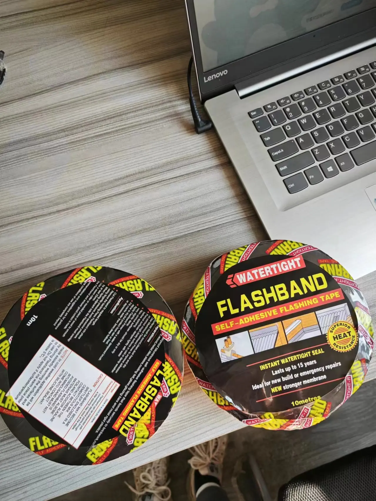 Construction friendly Self adhesive sealing waterproof tape