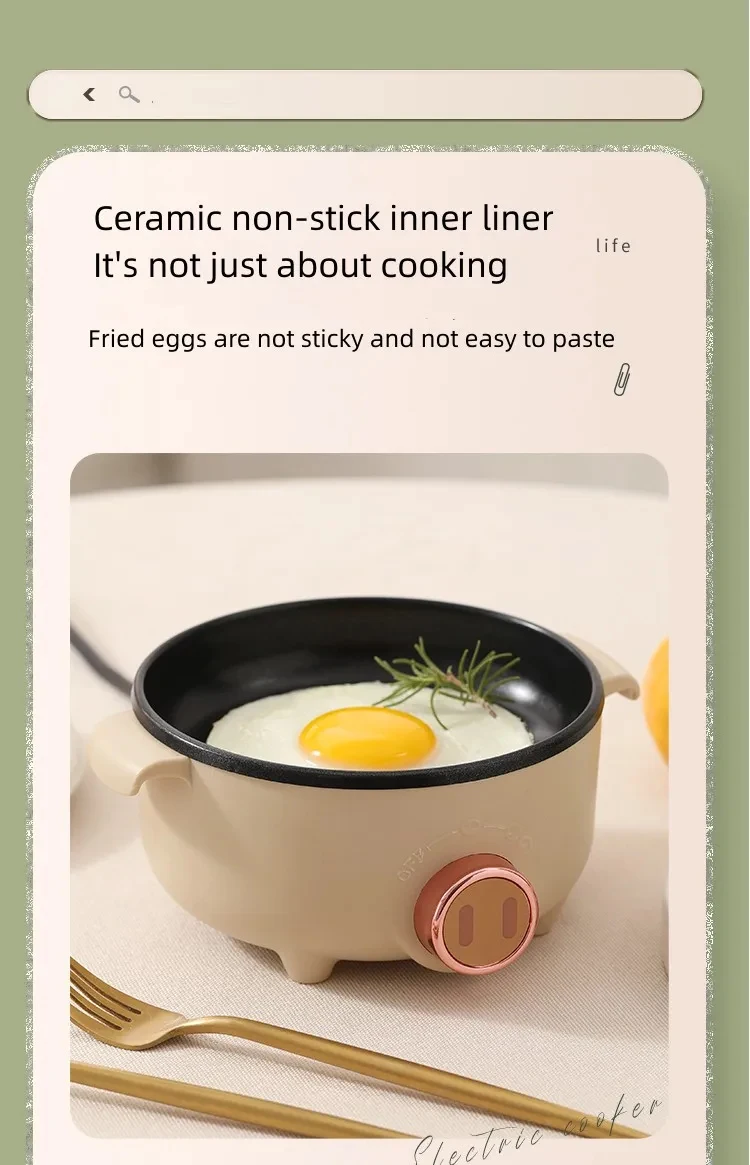 Home Egg Steamer Cooker Boiler with Multi function grill fried egg cooker