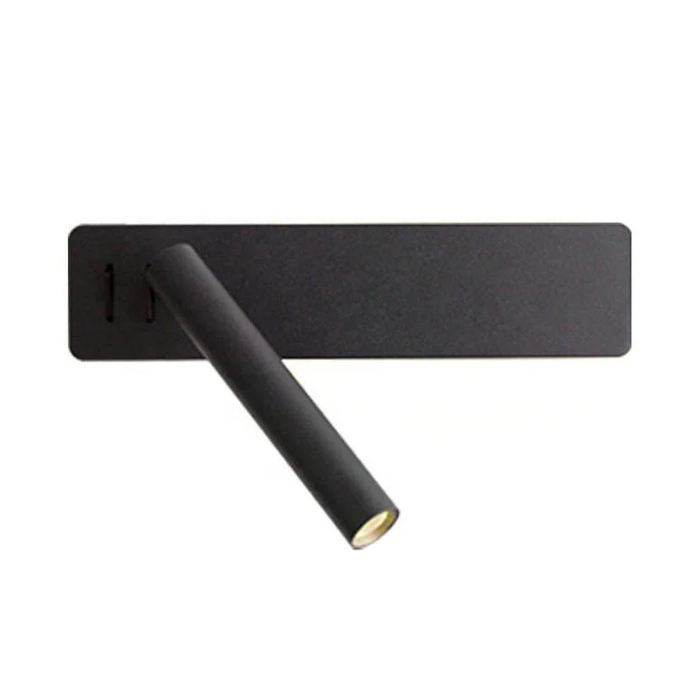 New Led Reading Light Design Bedside Decoration Lighting Wall Lamp Aluminum 3Watt Horizontal Vertical Wall Hotel LightsMounted