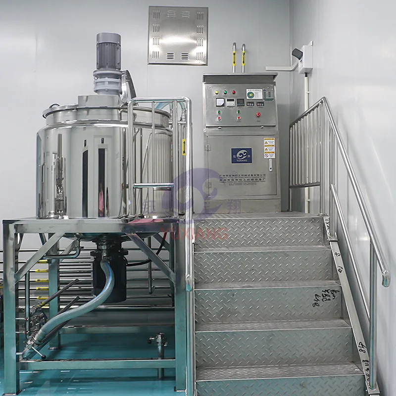 Производственная линия жидкого мыла yuxiang200l с лезвием для смесителя производства