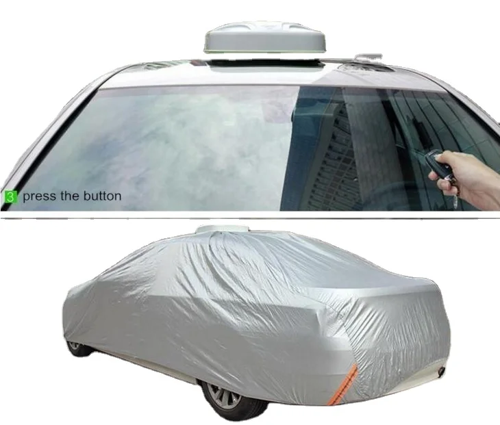 2017 Best Price Automatic car sun shade/car windshield snow cover