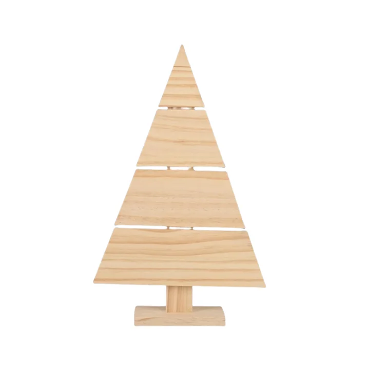 Home Decoration Standing Pallet Xmas Tree Hot Sale Wooden Christmas Wood Tree