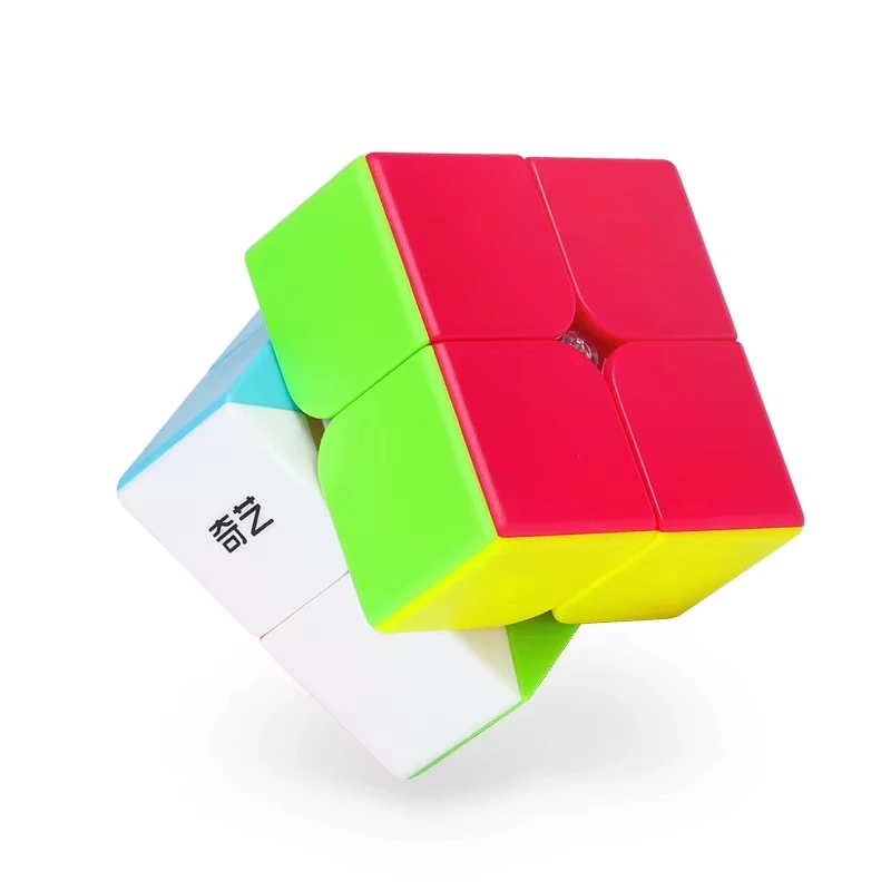 Qiyi 2x2x2 Magic Cube Speed Cube Smooth Qidi S2 Twist Puzzle Plastic Education Toys For Children