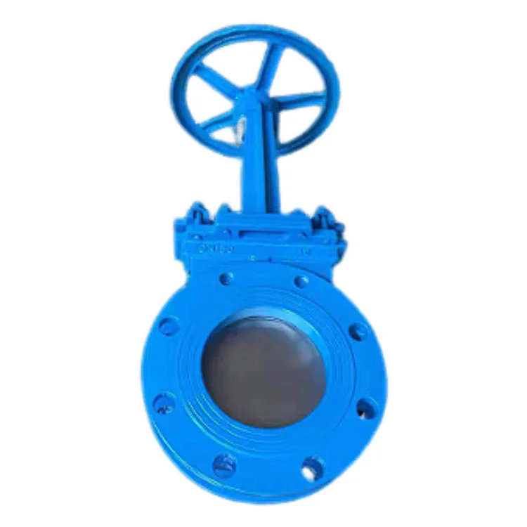 CQATMT Manual Slurry Knife Gate Valve Knife Water Gate Valve High Performance Knife Gate Valve