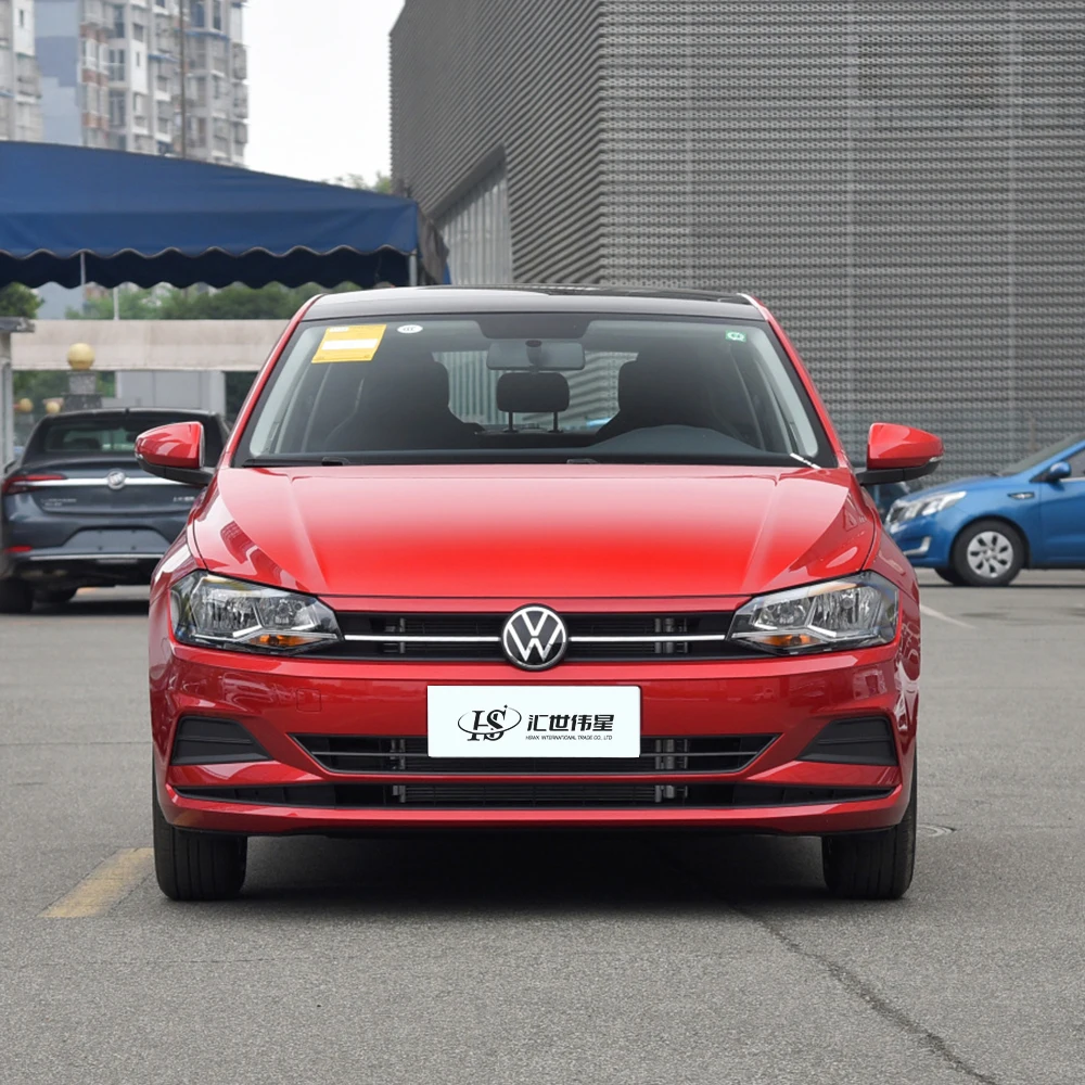 2022 Подержанный V-образный спойлер на крышу для спортивных автомобилей Volkswagen Polo Plus верхний из углеродного волокна VW в наличии продажи