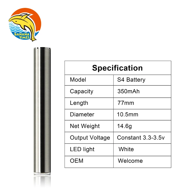 Hispanic custom cbd battery thread variable voltage 510 battery 10.5mm gold black vape cartridge battery