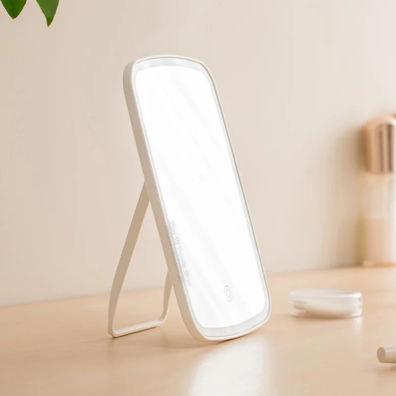 Зеркало для макияжа Xiaomi Youpin Jordan Judy умное портативное настольное светодиодное освещение складное световое