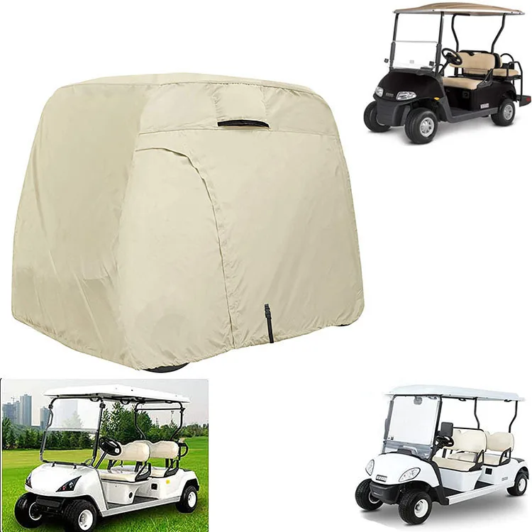 Factory Wholesale Sun Protection Golf Car Cover Waterproof Car Body Cover