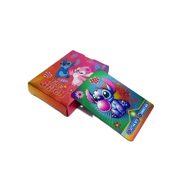 55pcs/Deck Japanese  Booster Box Playing Flash Card Plastic Game Battle Anime Gold Foil Cards