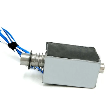 
Factory customized HTO 0730H 12v 24v dc 200g force at stroke 12mm pull type solenoid lock  (1600121474257)