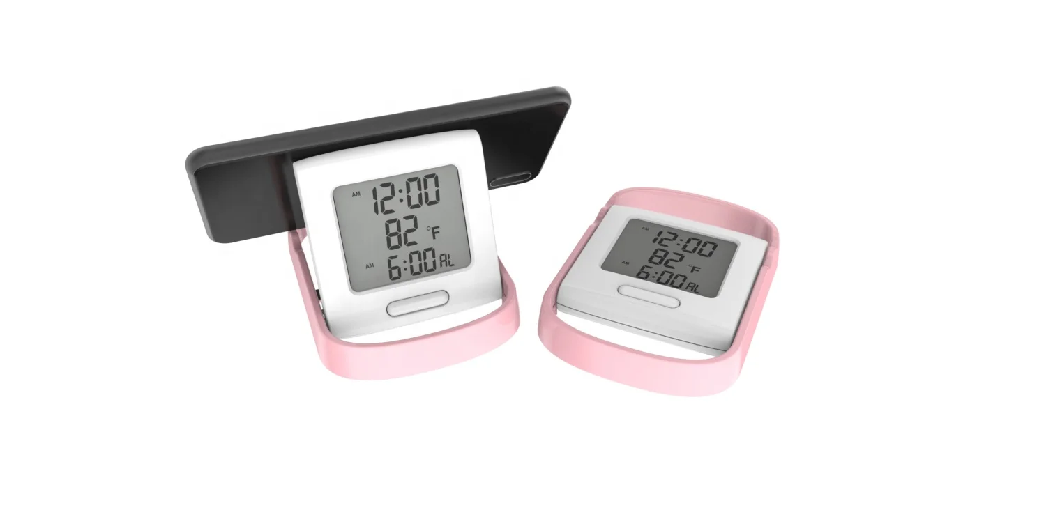 Multi-functional table alarm clock desk alarm clock with calendar and temperature display