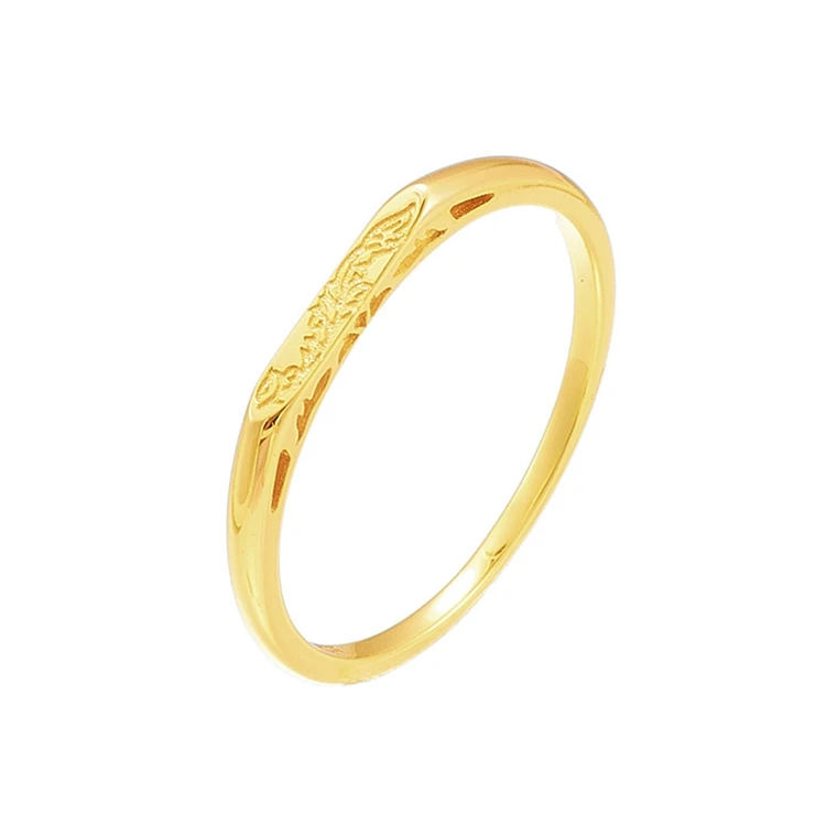 Emotional Factory 925 Sterling Silver 14K Gold Plated Gemstones Classical Name Stamped Ring