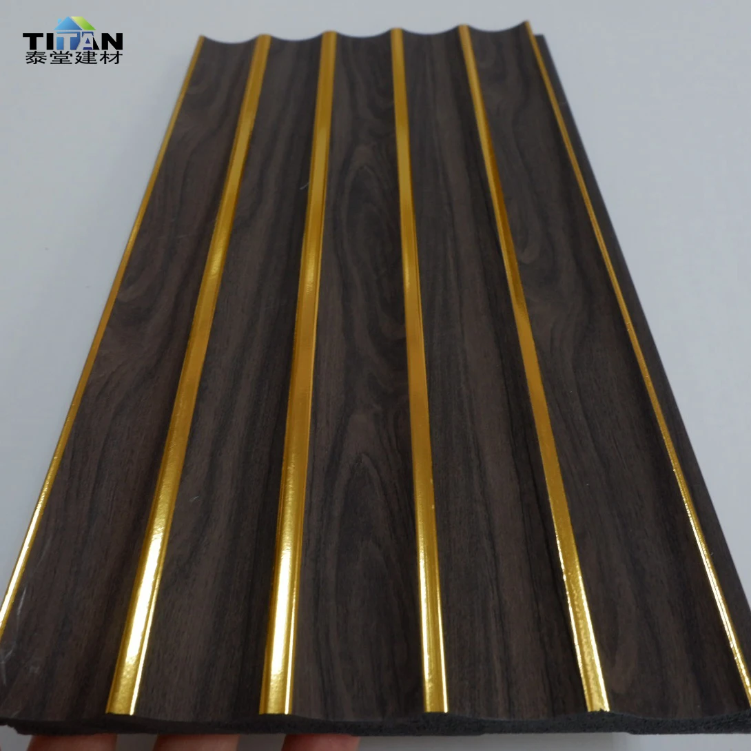 Polyester Eco-Friendly Modern Design Sound Absorbing Mdf Wood Slatted Wall Acoustic Felt Panel For Interior Decoration Wall