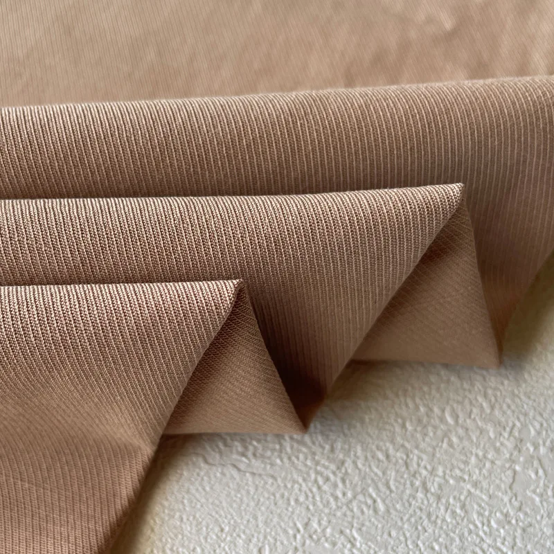 TS47  2024 new 190g Tencel Cotton Twill With Slubs for dress coat