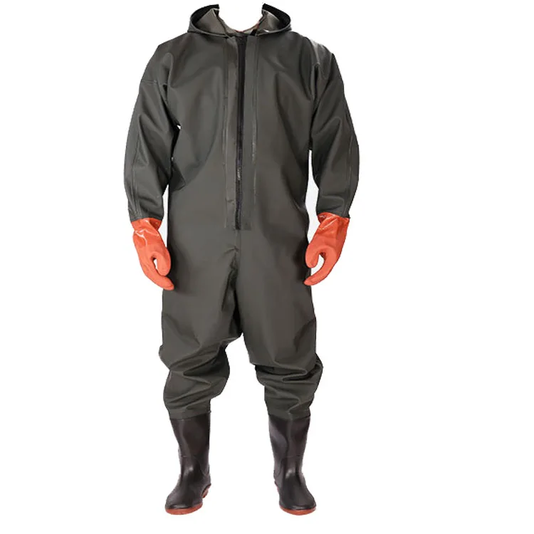 Multi-purpose Breathable Waterproof Fisher Wading Boots Fishing Waders Boots  Waders